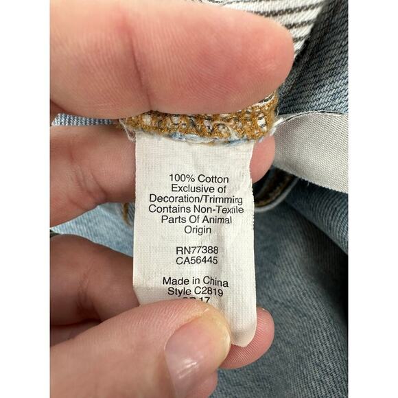 Madewell Perfect Summer Jeans Size 25 Fitzgerald Wash - Picture 9 of 9